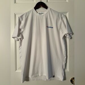 BIRDDOGS Youth Large White Cotton T Shirt Yorktown April Big Cannons 1776 CLEAN